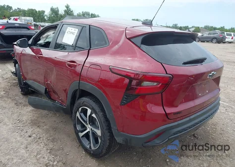 2025 Chevrolet Trax Fwd 1Rs from USA, damaged, VIN KL77LGEP7SC100342